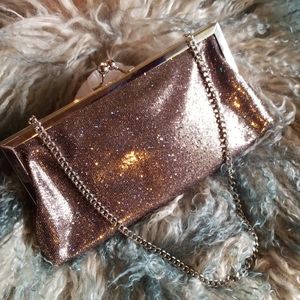 Cookie Lee Sparkle Clutch handbag